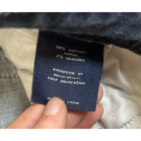 Vigoss Womens Blue Denim The Chelse Bootcut Jeans Mid Rise Size 3/4 x 32 Charity - Picture 10 of 15